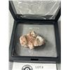 Image 2 : Natural Pink Calcite w/ Pyrite Specimen (China) MSRP $2200.00