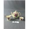 Image 1 : 3 Pc Royal Winton Miniature Teaset. 1930's "Scottish Thistle"