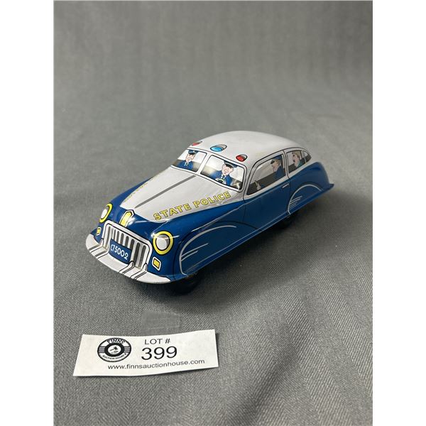 2003 Schylling Toys Friction Powered Tin State Chief Police Car