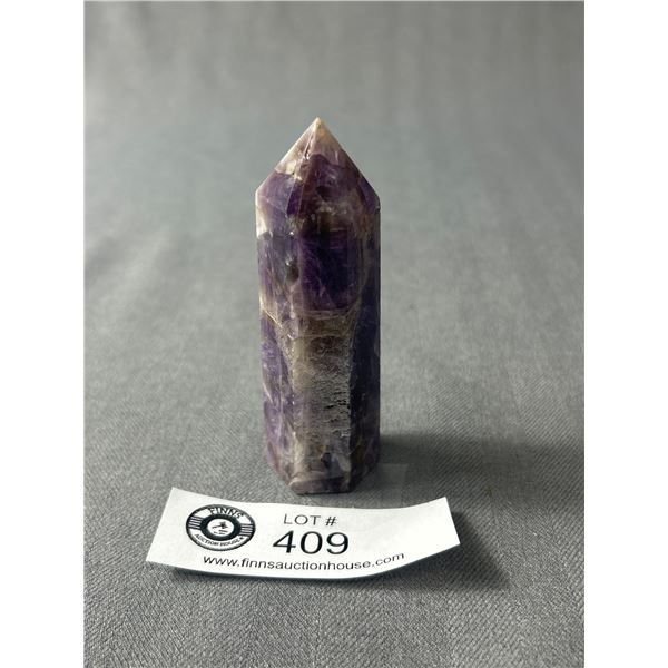 3 1/2" H Amethyst Crystal Quartz Tower