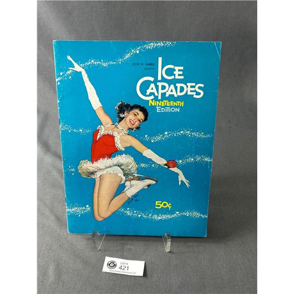 Vintage 19th Edition Ice Capades Program Brochure