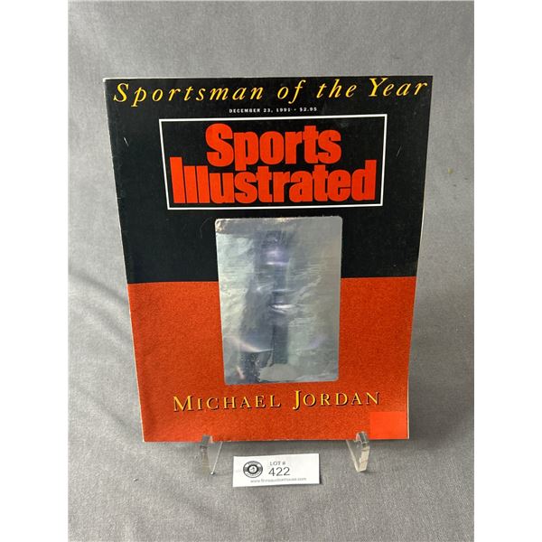 1991 Sports Illustrated Michael Jordan, Hologram Picture, Sportsman Of The Year Edition