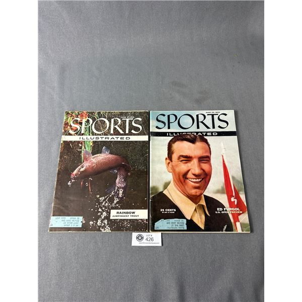 2 - 1955 Sports Illustrated Weekly Magazines