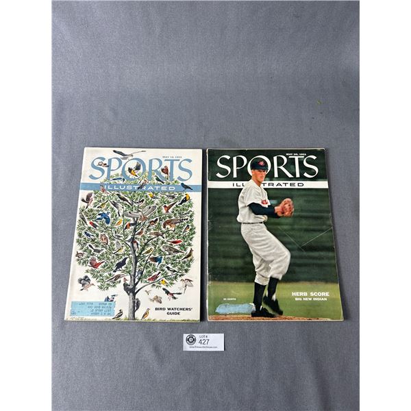 2 - 1955 Sports Illustrated Weekly Magazines