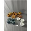 Image 1 : Mid Century Made In Japan Giftcraft Autumn Leaves Sugar Bowl And Fruit Basket Mugs, Reproduction Car