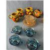 Image 2 : Mid Century Made In Japan Giftcraft Autumn Leaves Sugar Bowl And Fruit Basket Mugs, Reproduction Car