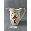 Image 1 : Very Nice Seagrams 7 Whisky Water Jug. 7 1/4" Tall