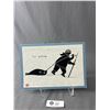 Image 1 : Henry Narpartuk "Eskimo Pulling Seal" Print. Approx. 9 1/2" x 6 1/2". On Board In Bag