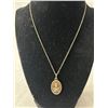 Image 2 : Vintage St Genesius Pendant Necklace Marked Italy & Bracelet Marked Italy.