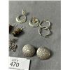 Image 2 : 3 Pairs Sterling Silver & 2 Pairs of Silver Earrings