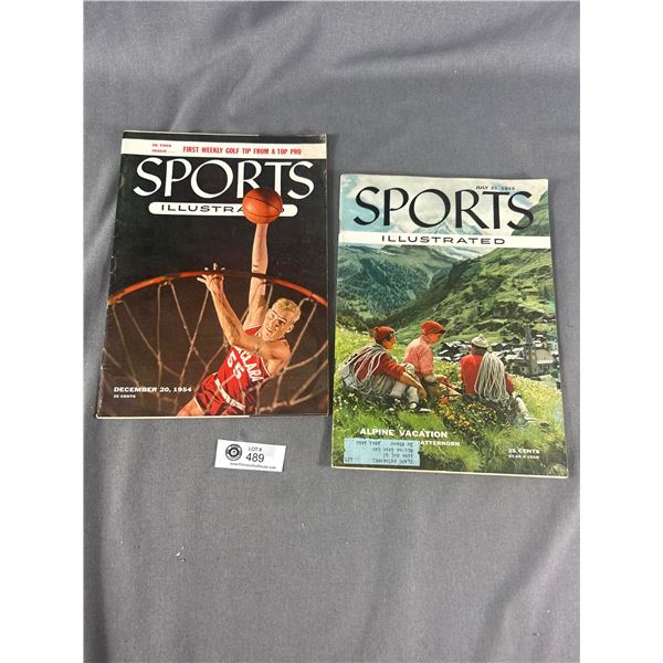 1954 & 1955 Sports Illustrated Weekly Magazines