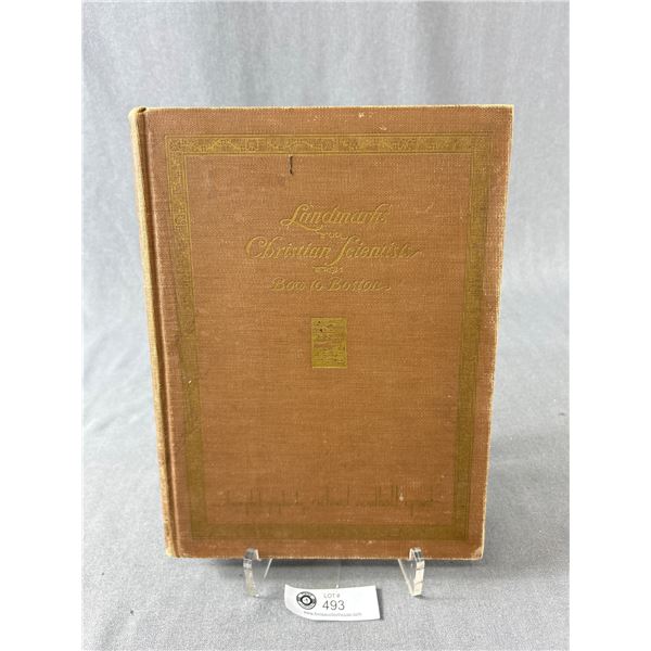 1st Edition 1934 Book   Landmarks From Bow To Boston 