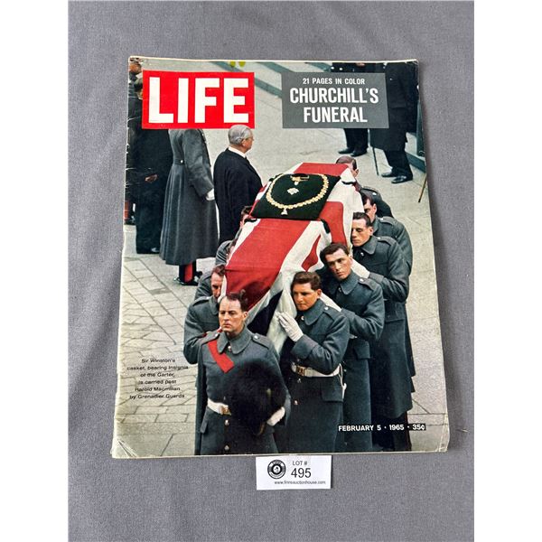 Life Magazine From February 1965 Churchill's Funeral