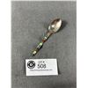 Image 1 : Nice Vintage Sterling & Enamel Teaspoon