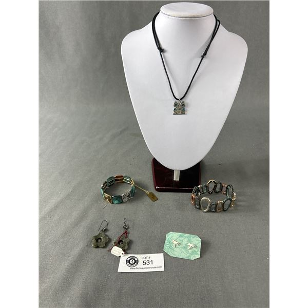 Lot of Lovely Hand Crafted Fashion Jewelry. Some Brand New