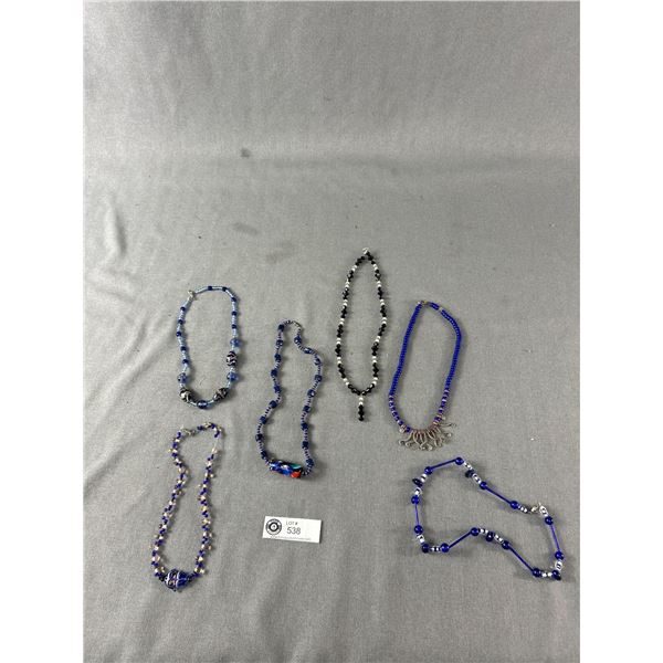 Vintage Hand Made Beaded Necklaces