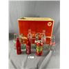 Image 1 : Coca Cola Card Board Box Containing Collectible Bottles & Cans