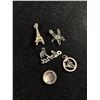 Image 2 : 5 Sterling Charms Starfish etc