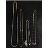 Image 1 : 4 Vintage Ladies Necklaces