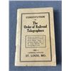 Image 3 : Antique 1919 Constitution of The Order of The Railroad Telegraphers & Canadian Pacific Railway Depar