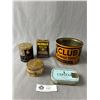 Image 1 : Vintage Lot Of Tabacco Tins & Cigarette Package - Ogdens, Club, Cocktail & More