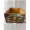 Image 2 : Vintage Gillett's Pure Flake Lye Wooden Crate approx. 18.5" x 7" x 12.5"