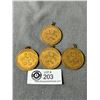 Image 2 : 4 Province Of BC 1971 Medals