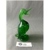 Image 3 : Alta Glass Green "Goose Figure"