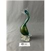 Image 2 : Murano Glass Green  Goose Figure