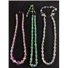 Image 1 : 3 Strands Of Vintage Crystal Beads