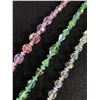 Image 2 : 3 Strands Of Vintage Crystal Beads