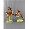 Image 1 : Beautiful Set of 2 Vintage Mid Century Stewart B. McCullock California Deer Figurines - Tallest Appr