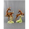 Image 2 : Beautiful Set of 2 Vintage Mid Century Stewart B. McCullock California Deer Figurines - Tallest Appr