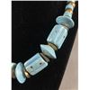 Image 2 : Vintage Southwest Stone Beads and Navajo Silver Pearls Necklace