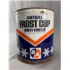 Image 1 : Vintage B/A Antigel Frost Cop Anti-Freeze 1 Gallon Tin Can. Approx. 8"H