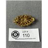 Image 2 : Very Nice 1940's Rhinestone Brooch Marked "Made In Austria"