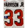 Image 2 : Signed w/COA Cleveland Browns Harrison Jr. Sports Jersey Size XL. NOT WORN BY PLAYER