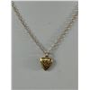 Image 2 : Early 1900s Gold Filled Necklace w/ Heart Pendant