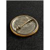 Image 2 : 1957 Pennsylvania Residents Fishing License Button Pin