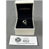 Image 2 : Authentic Retired Pandora Celebration Cake 14k 925 Ale Sterling Charm - Marked & Tested