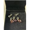 Image 2 : 5 Authentic Pandora 925 Ale Sterling Silver Retired Dangle Charm Lot, Lucky Horseshoe,  Graduation C