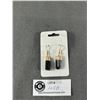 Image 1 : New Black Tourmaline Natural Earrings. MSRP $290.00