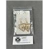 Image 2 : New Clear Quartz Natural Earrings MSRP $290.00