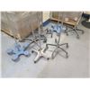 Image 2 : Qty 7 Rolling Medical Equipment IV Pole Stands