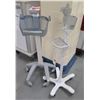 Image 1 : Qty 2 Medical Equipment Rolling Pole Stands