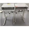 Image 1 : Qty 2 Rolling Desks w/ Keyboard Shelves 21"x20"x34"H