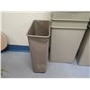 Image 2 : Qty 9 Tall Rectangular Waste Receptacles