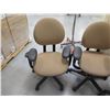Image 2 : Qty 3 Rolling Adjustable Office Armchairs