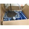 Image 8 : Misc Office Essentials: Waste Receptacles, Plastic Storage Drawers, Lamp, White Board, etc (table NO