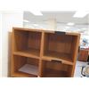 Image 2 : Wooden 14-Cubby Storage Shelf 25"x13"x75"H